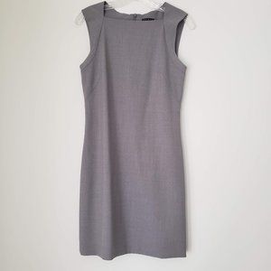 Theory Gray Almeria Shift Dress, Size 4